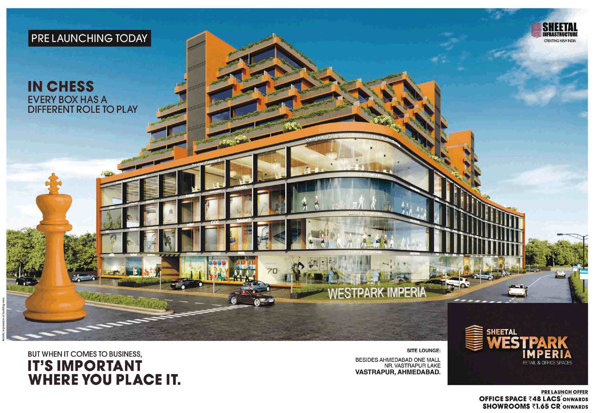 Avail the Pre-Launch offer at Sheetal Westpark Imperia in Ahmedabad